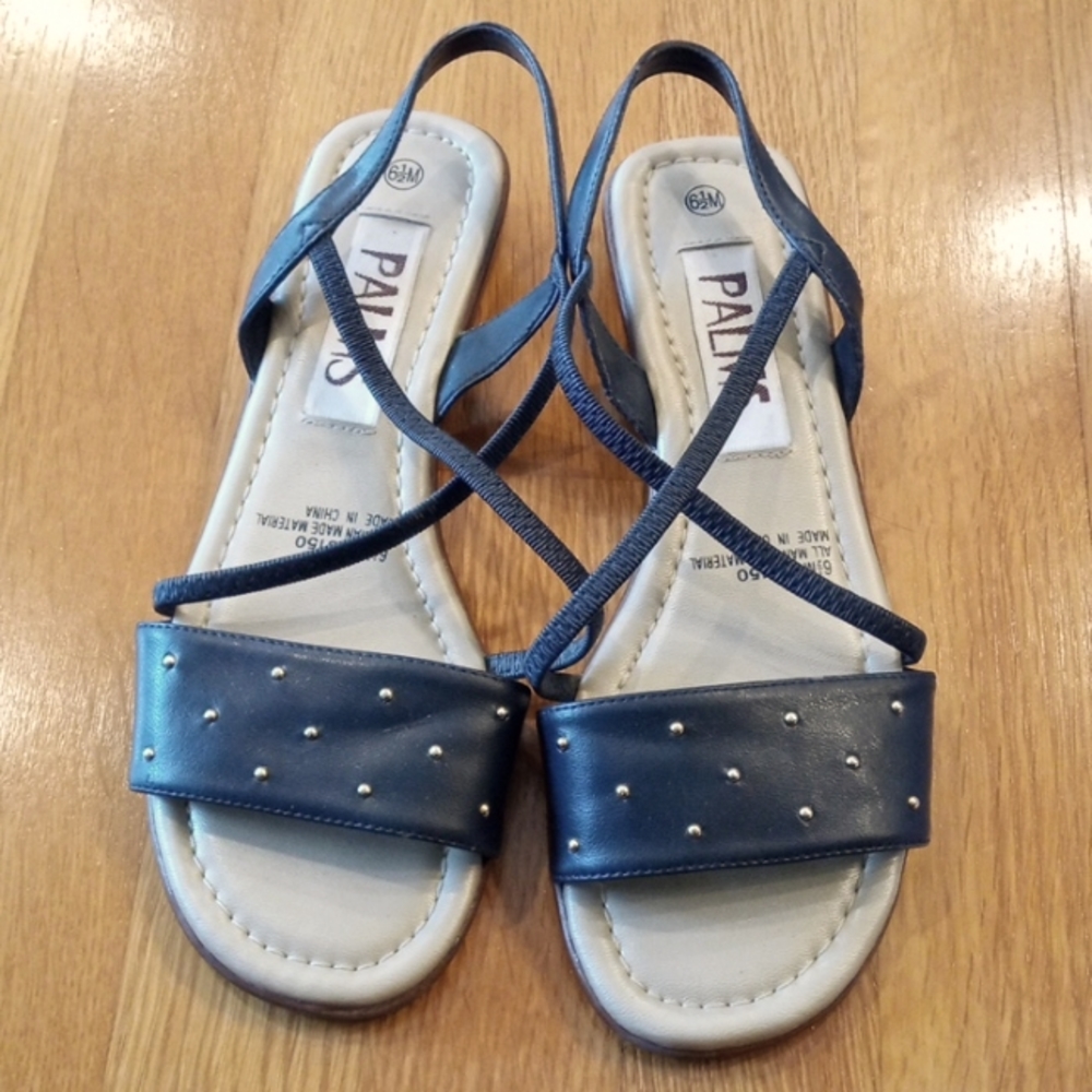 Vintage Black Palms women's Sandals 6.5